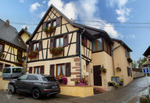 Maison alsacienne en viager occupé à Orschwiller (Bas-Rhin, Alsace)