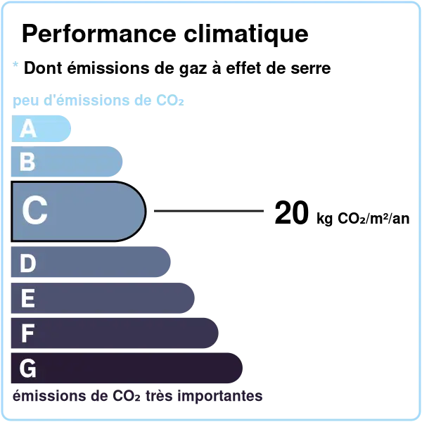 GES appartement vente à terme occupée Colmar - Classe C