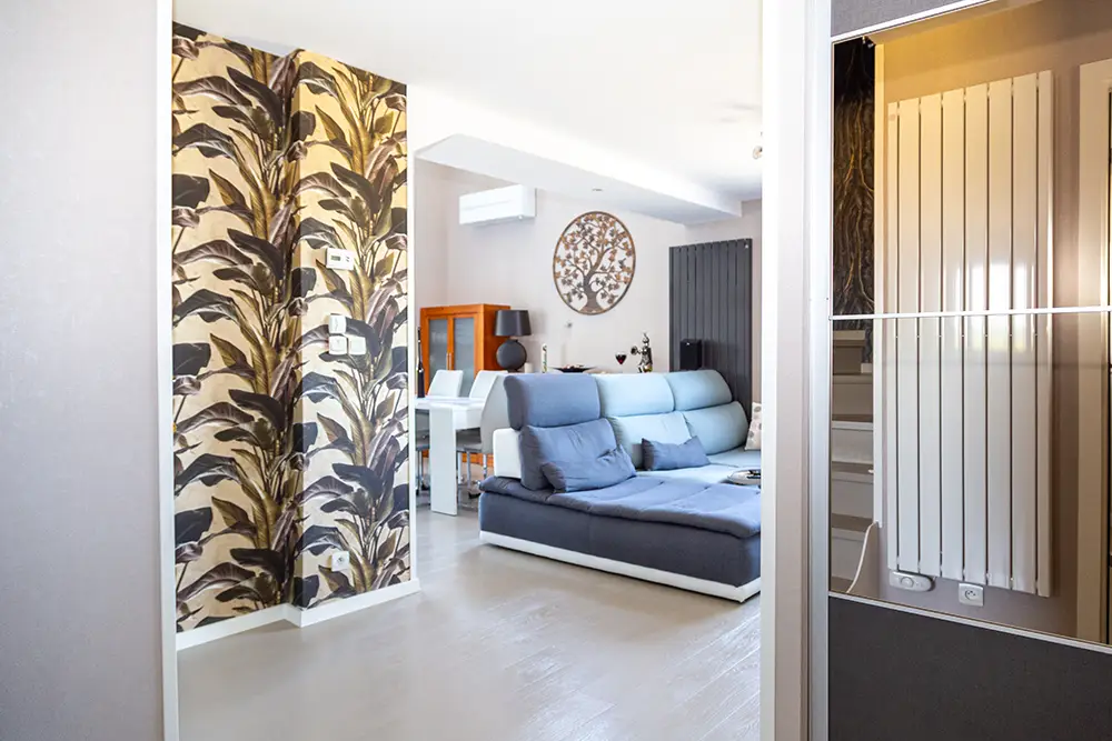 Maison viager occupé sans rente Dangolsheim - libre dans 15 ans Maison récente en viager occupé Dangolsheim entrée salon