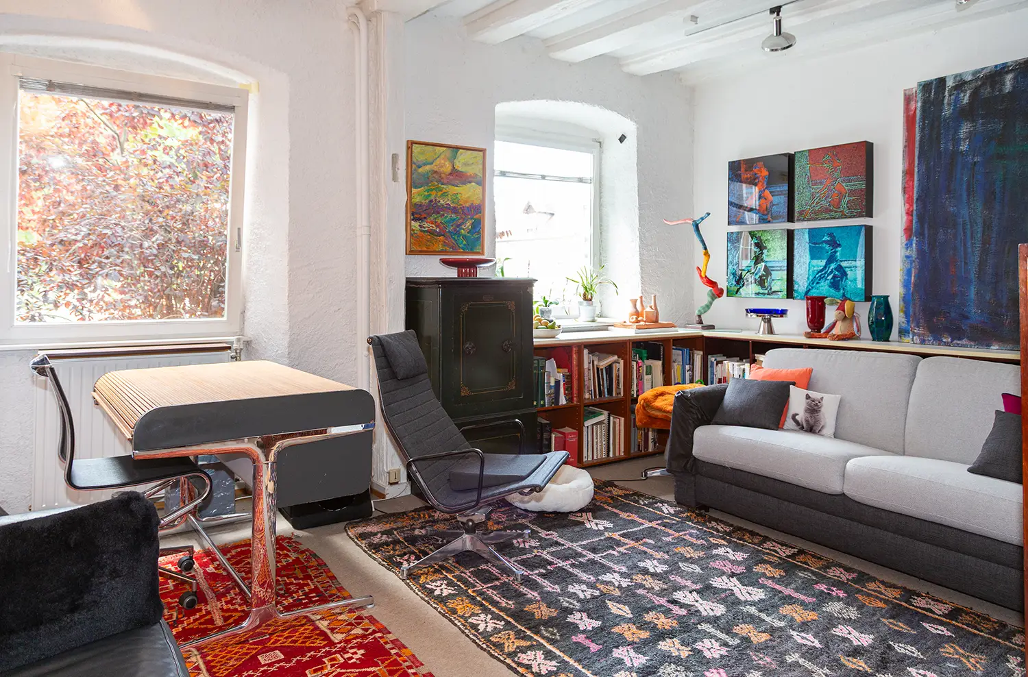 Appartement 125 m² en viager occupé à Colmar Appartement hyper centre Colmar-Bureau-Chambre