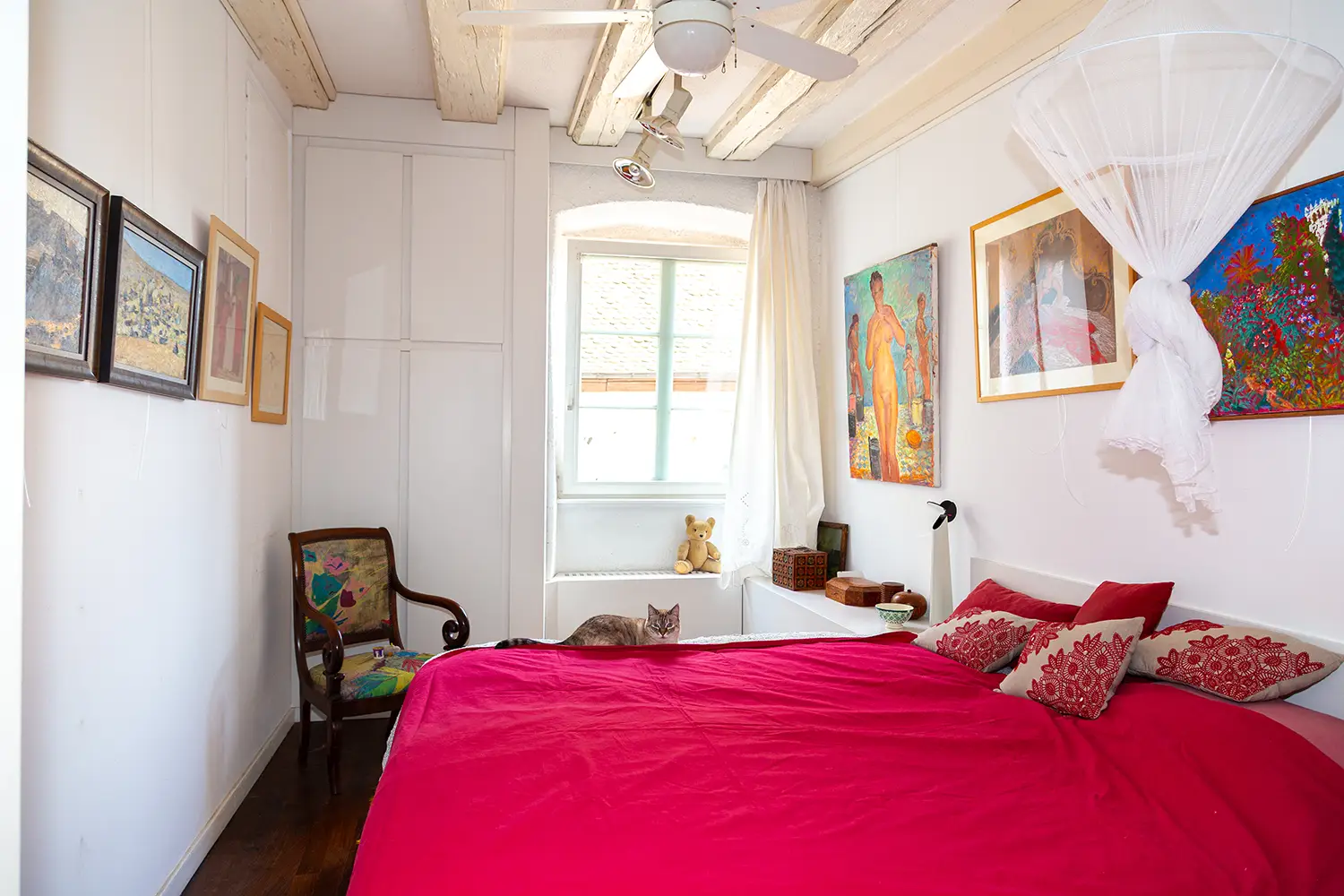 Appartement 125 m² en viager occupé à Colmar Appartement hyper centre Colmar-chambre vue 1