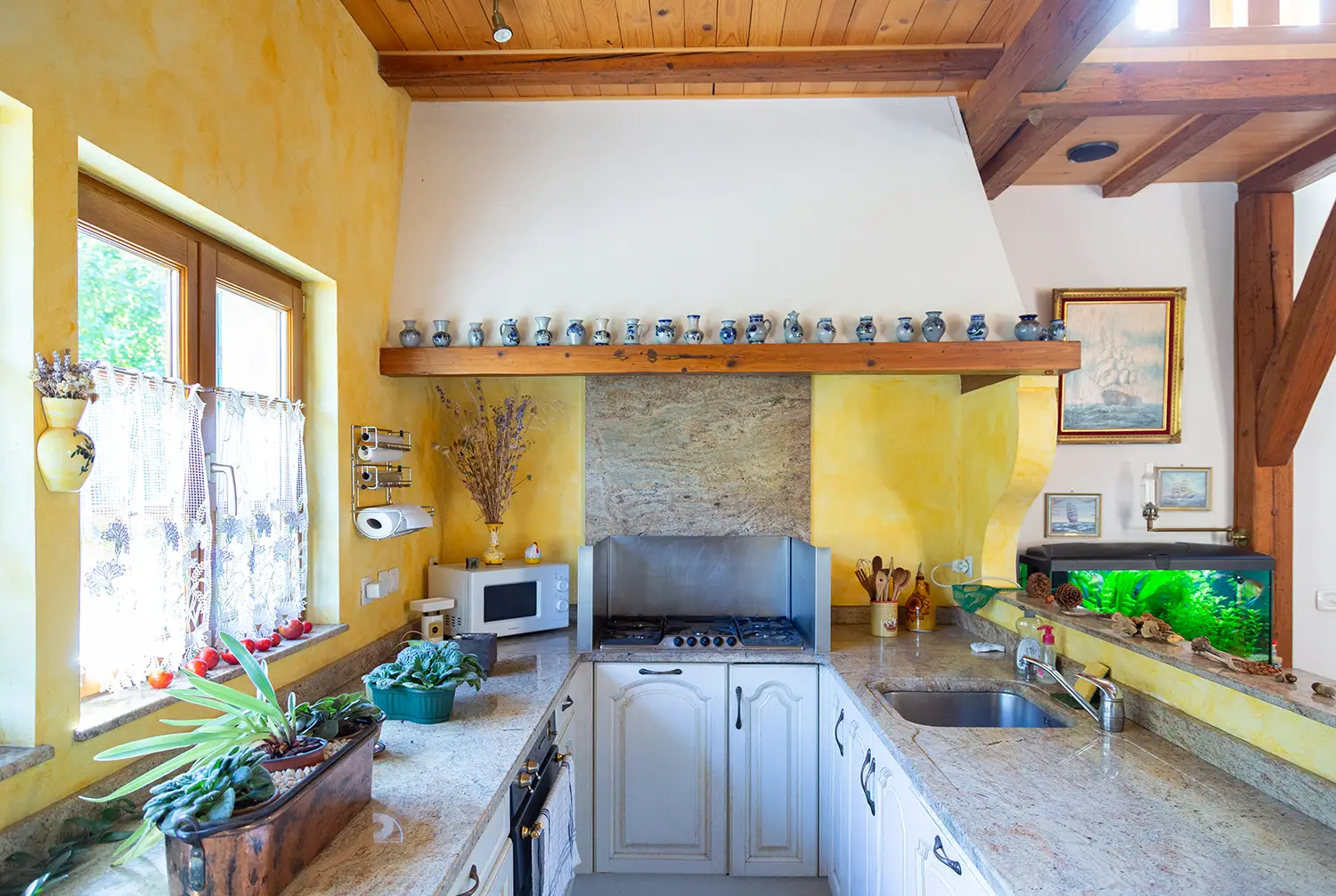 Maison viager occupé sans rente Rombach-le-Franc - 0 rente, décote 49 % Maison en viager occupé sans rente à Rombach le Franc cuisine