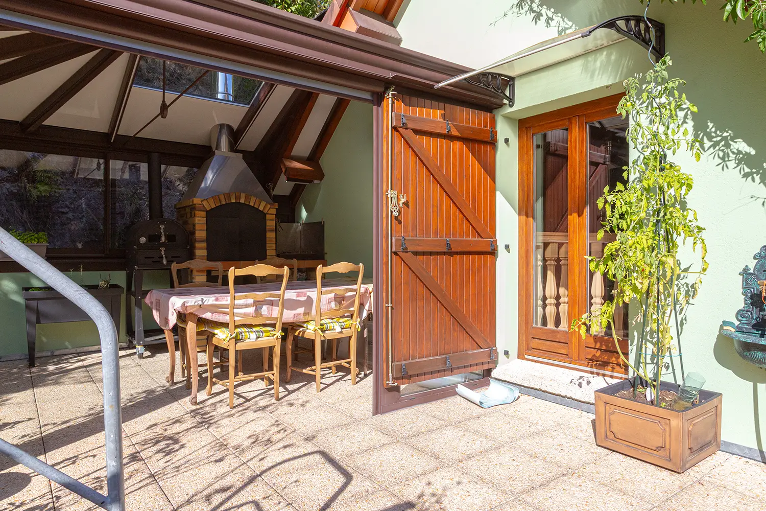 Maison viager occupé sans rente Rombach-le-Franc - 0 rente, décote 49 % Maison en viager occupé sans rente à Rombach le Franc-terrasse vue 2