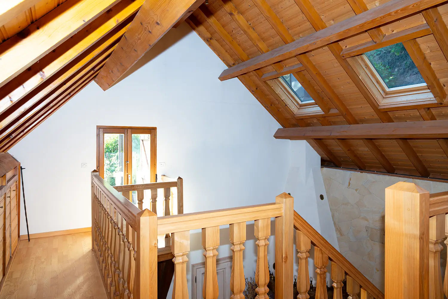 Maison viager occupé sans rente Rombach-le-Franc - 0 rente, décote 49 % Maison en viager occupé sans rente à Rombach le Franc vue mezzanine