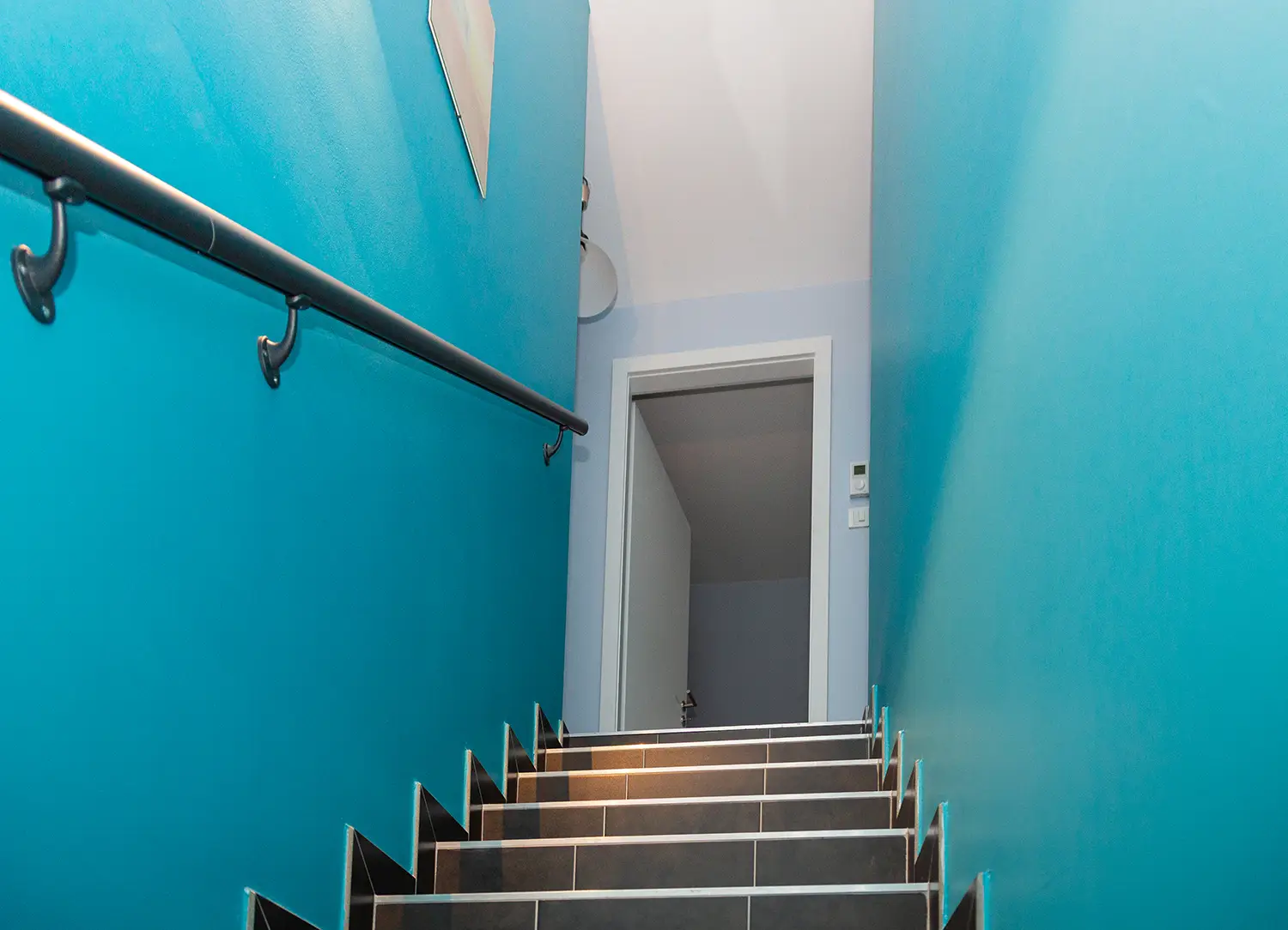 Maison récente en viager occupé Marlenheim-escaliers
