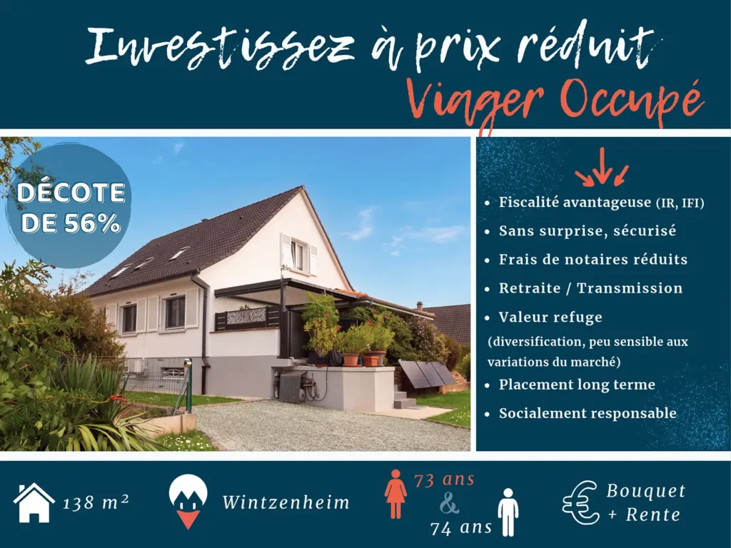 Viager occupé - Wintzenheim