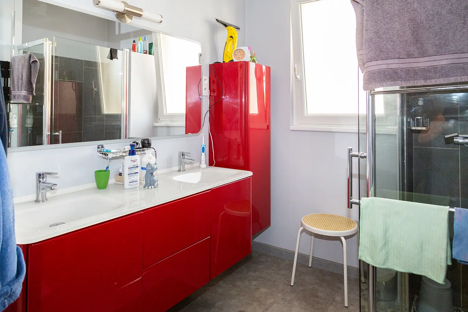 Maison familiale en viager occupé à Wintzenheim, aux portes de Colmar (68) Viager occupé Wintzenheim sdb rdc