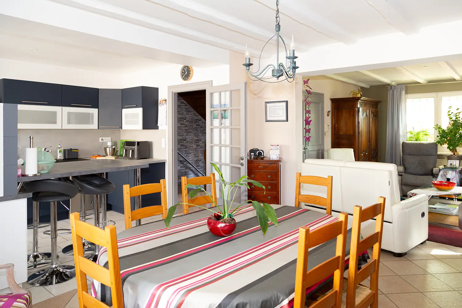 Maison familiale en viager occupé à Wintzenheim, aux portes de Colmar (68) Viager occupé Wintzenheim séjour